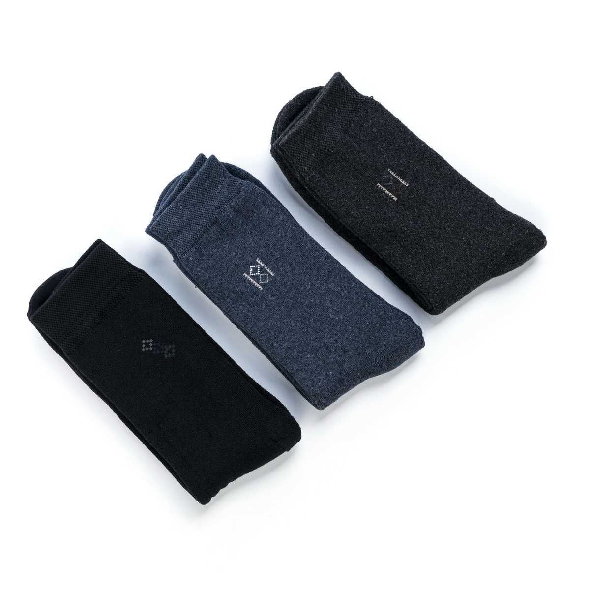 Теплі чоловічі шкарпетки для ЗСУ (зимові) пачками по 10 пар - махрові