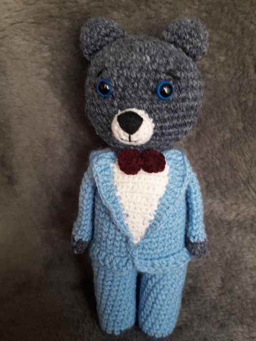 Misie ślubne młoda para dekoracja ślubna prezent