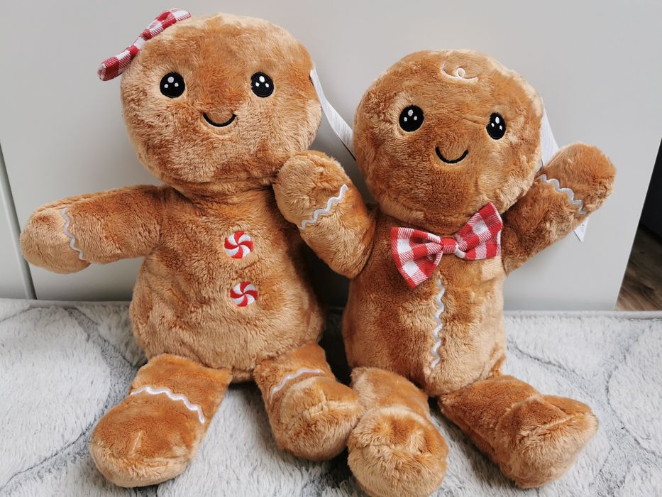 Nowe maskotki pierniczki świąteczne parka