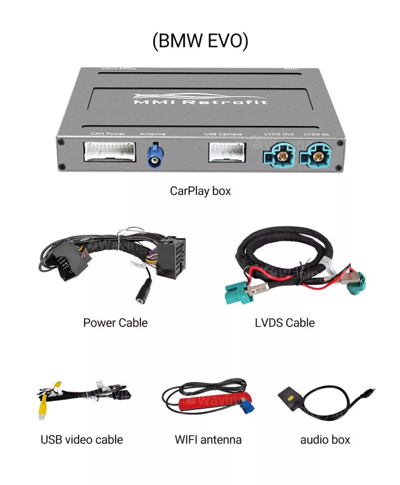 BMW i3 Carplay/Android Auto MMI Box