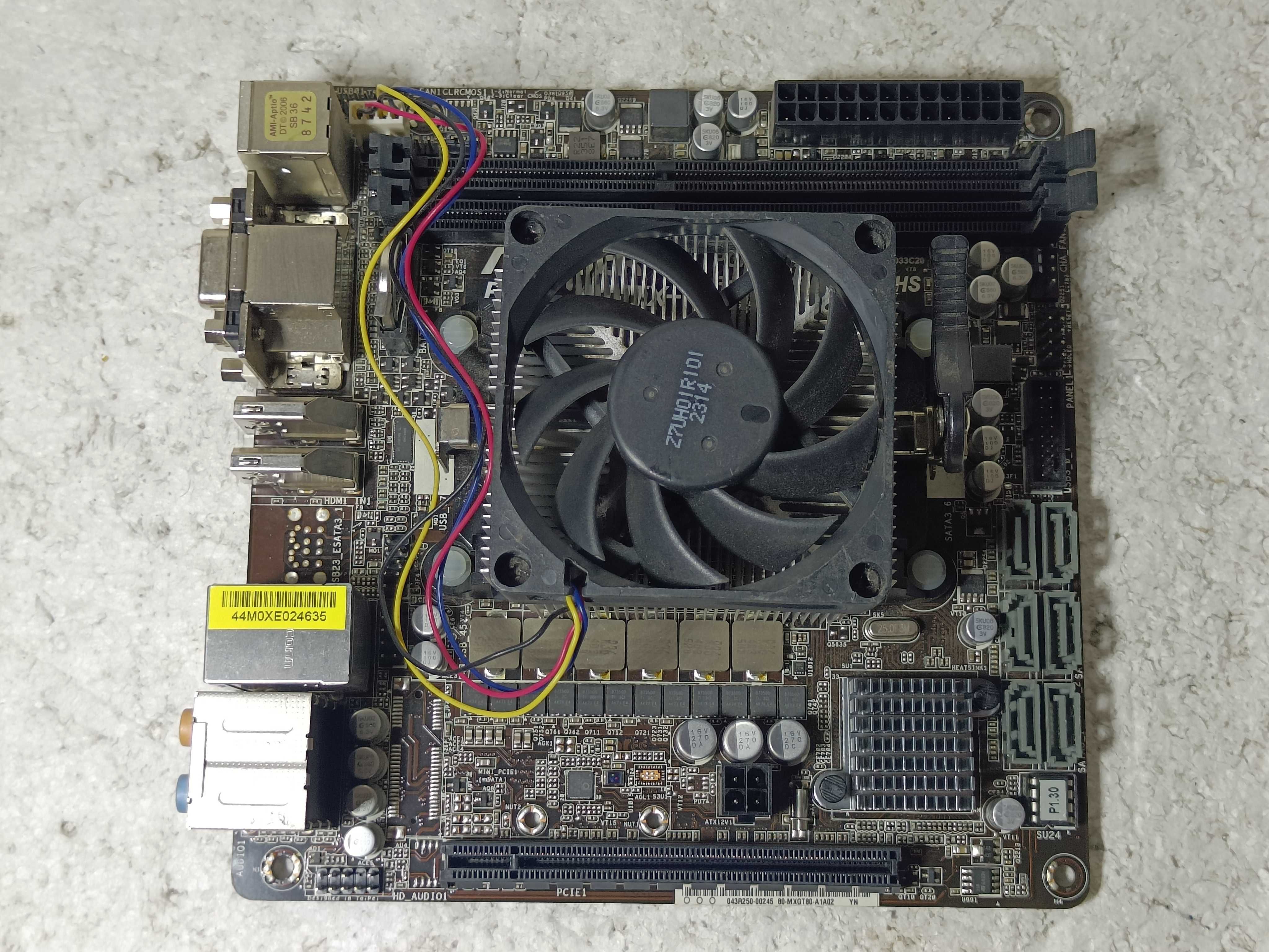 КОМПЛЕКТ Mini ITX - AMD AsRock FM2A78M-ITX+ + процесор AMD A10-5800K