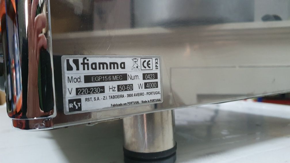 Placa Grelhar Eletrica | EGP 15.6 M | Fiamma