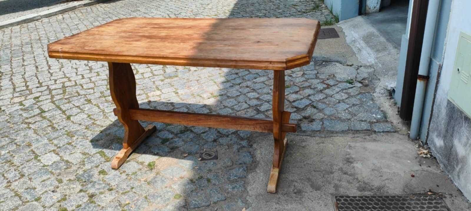 Mesa Rústica madeira antiga