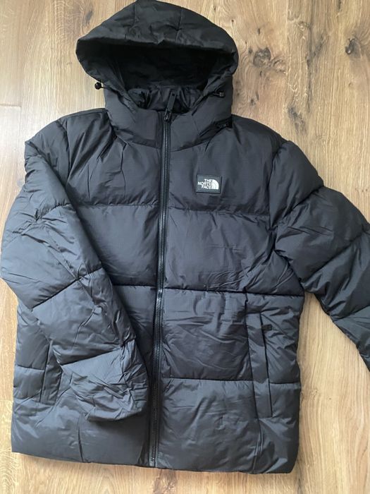 Kurtka męska zimowa logo the north face