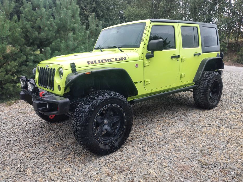 Jeep Wrangler Rubicon Unlimited 4x4 Lift zawieszenia 3,6 V6 z LPG