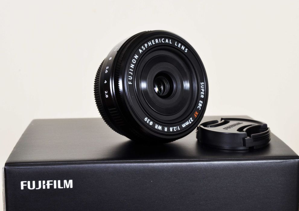 Fuji X-M5 + XF 27mm F: 2.8 WR. Novo, fatura, garantia 3 anos Fuji PT.