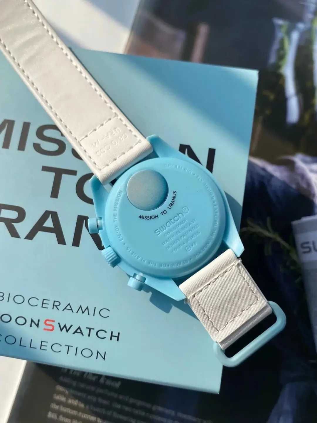 Swatch x Omega Bioceramic Moonswatch Mission to Uranus