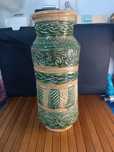 Jarra / vaso em ceramica modernista marcada Aleluia