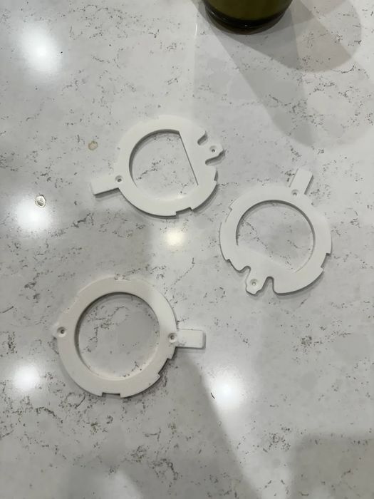 Suporte de Parede para Ubiquiti U6/U6+/U6 Pro em Caixa de Tomada