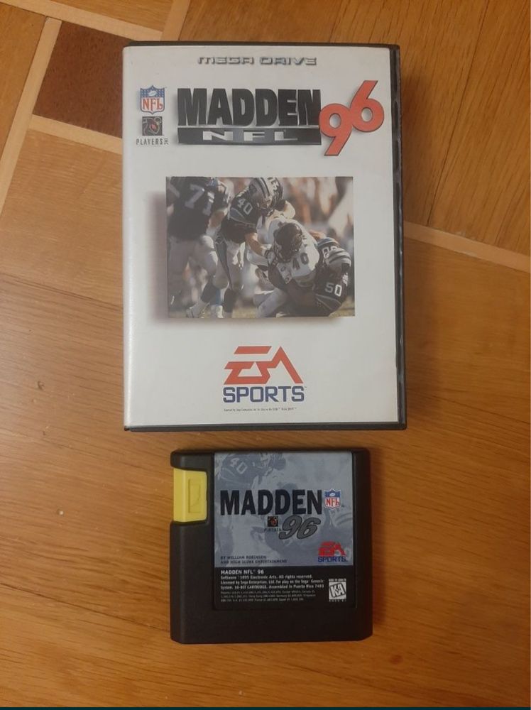 NFL 96 и PGA golf 3 для Sega Mega Drive