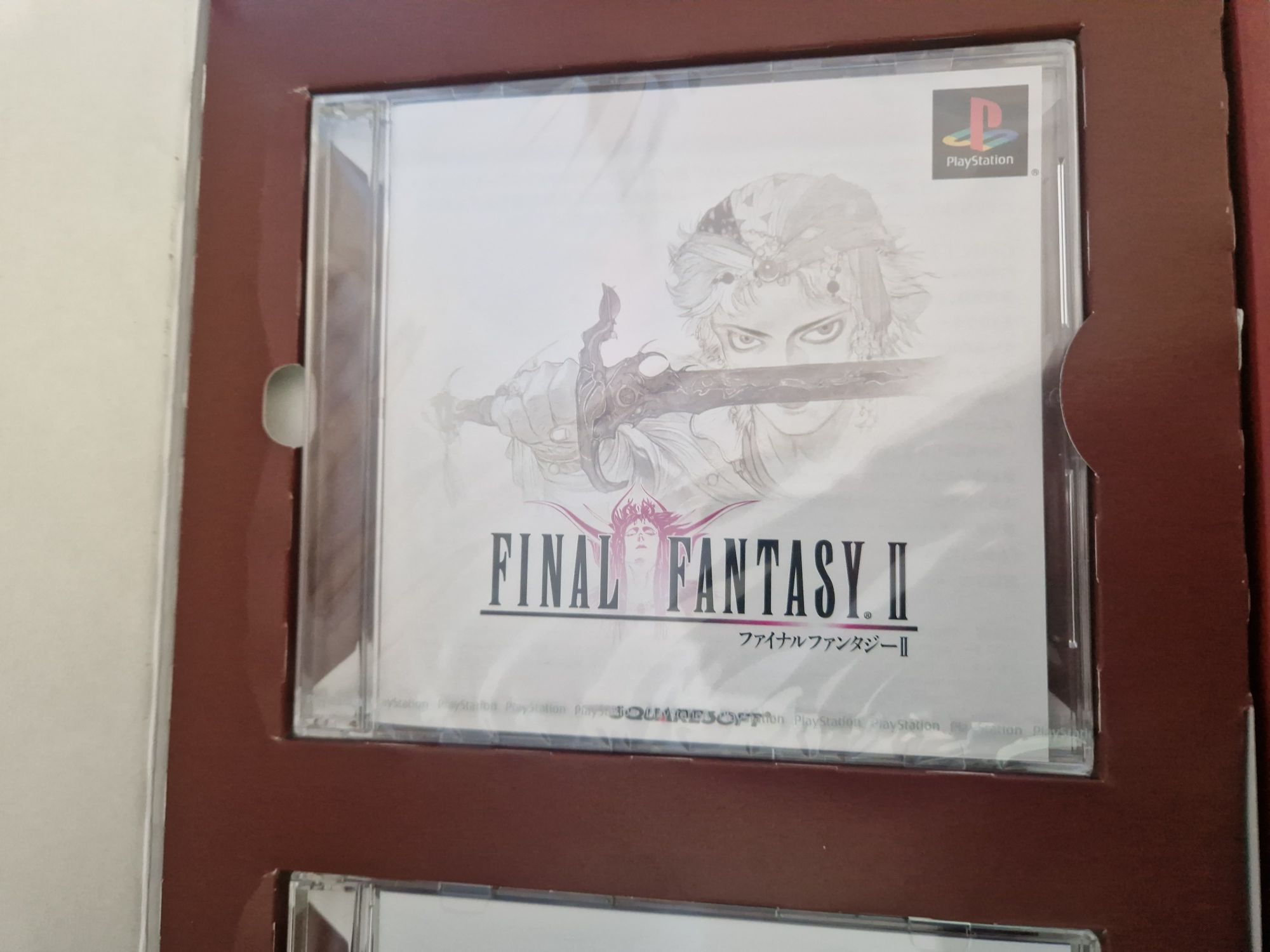 Final fantasy premium package limited edition 1 i 2 psx ps one ps1 jp