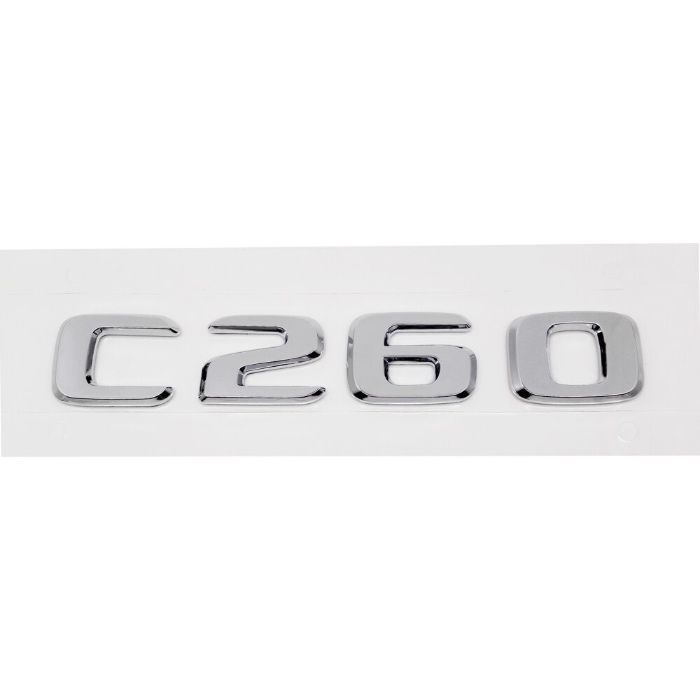 Z573 Letras Emblema Símbolo Mala Mercedes Benz C260 Novas