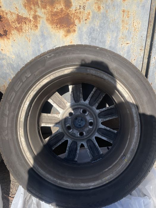 Копмлект колёс, резина диски  r17 215 55 5x114.3