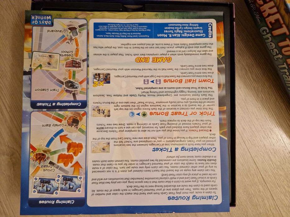 Jogo de Tabuleiro Ticket to Ride: Ghost Train