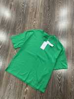 Нова Яскрава зелена футболка оверсайз bershka
