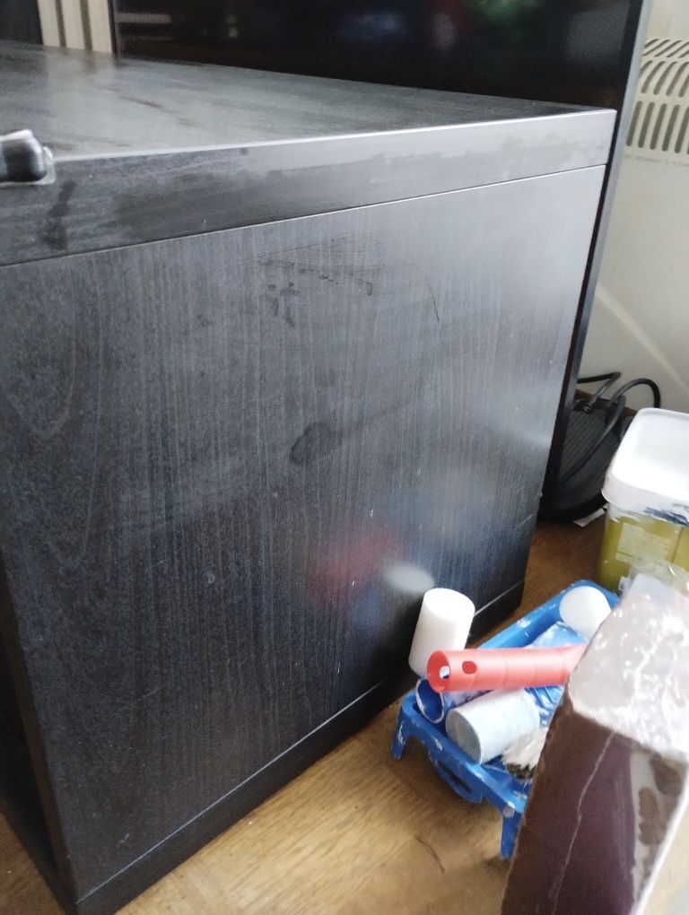Komoda szafka Ikea półka rtv wenge