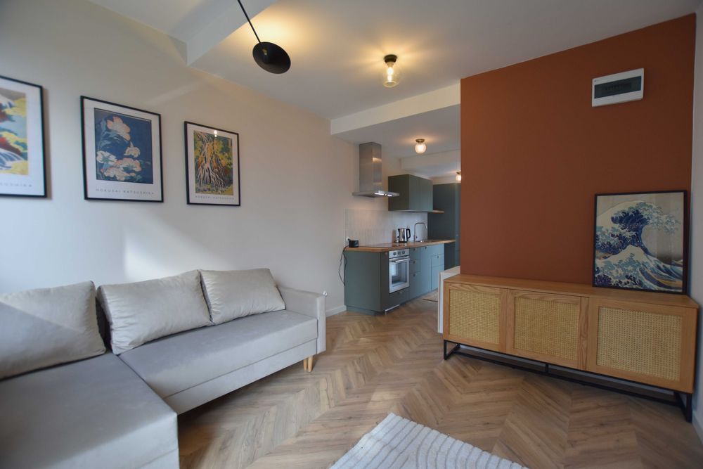 Swoszowice | studio 26 m2 | patio i mini ogródek