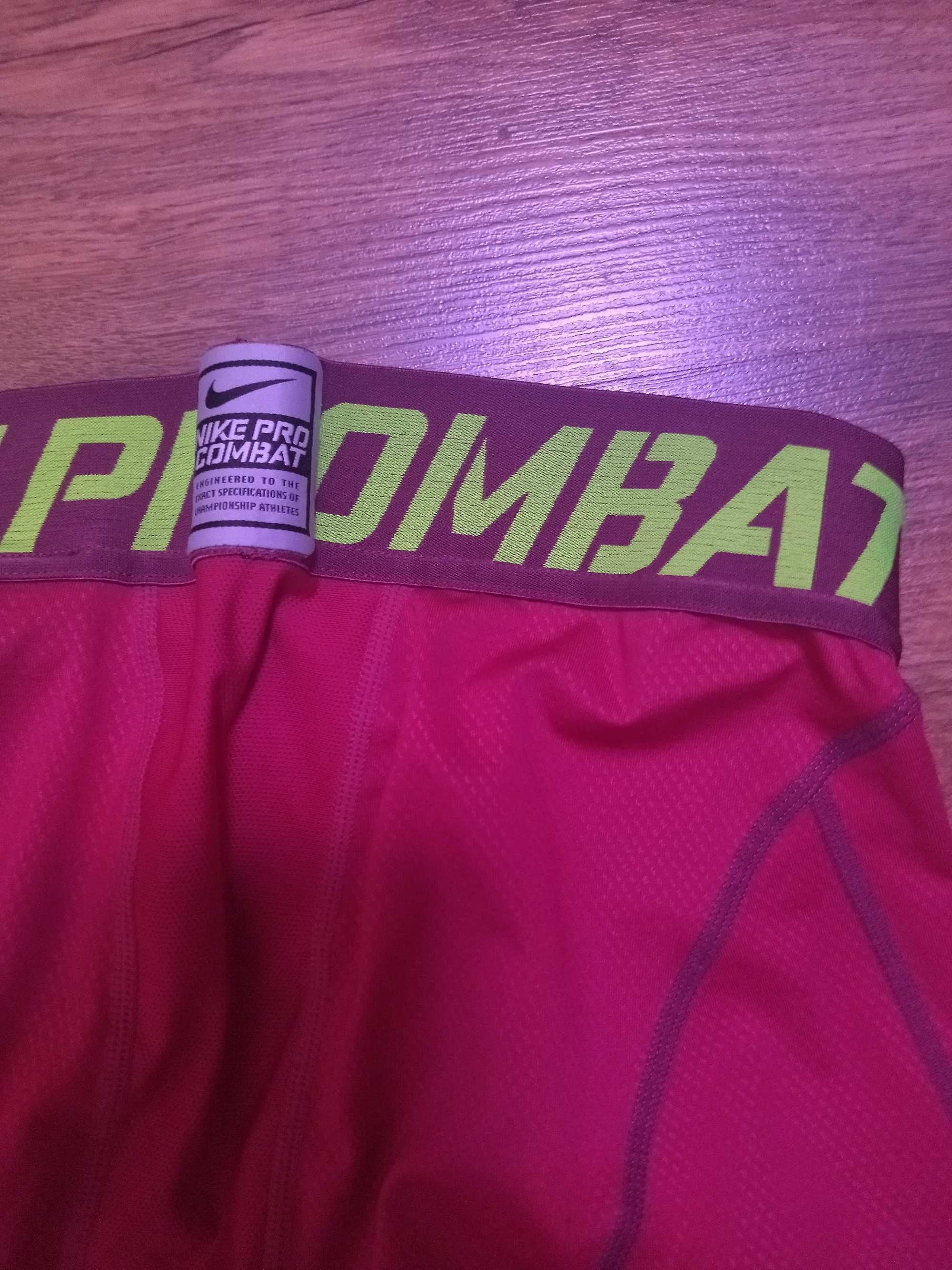 Nike Pro Combat  legginsy sportowe bielizna treningowe XXL