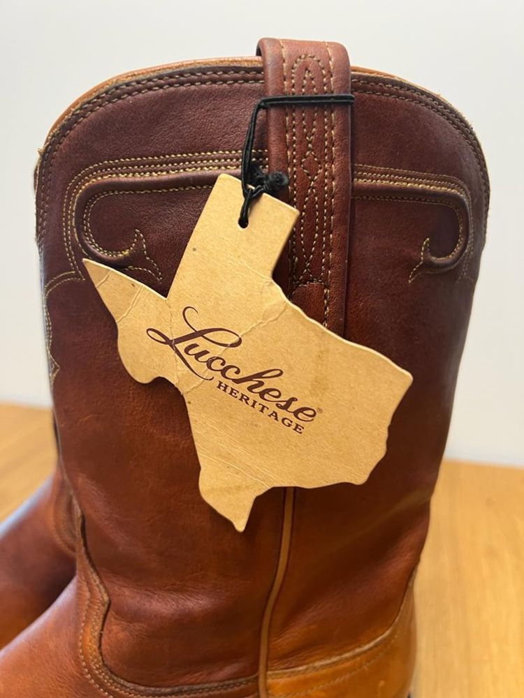 Kowbojki Lucchese heritage US 9,5 EU 42 43 Roper boots skórzane cowboy