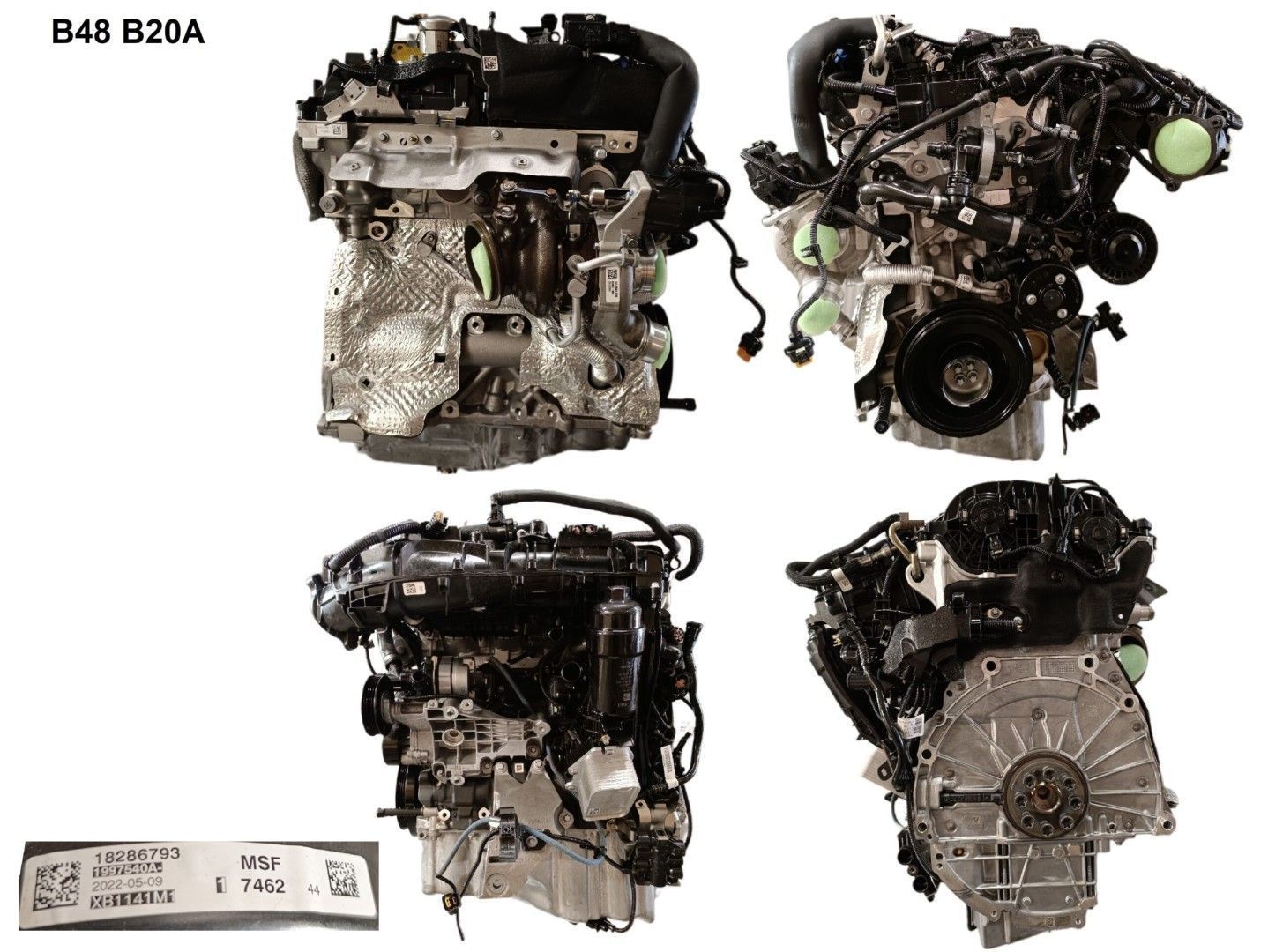 Motor Completo  Usado BMW 3 (G20) 318i B48B20A