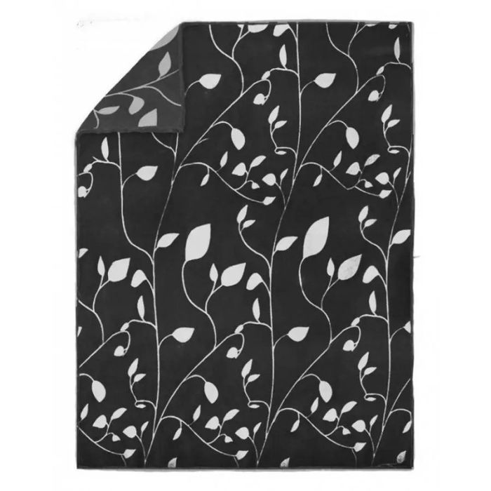 Koc mikrofibra Luc czerń 150x200 cm 150 X 200 [Cm]