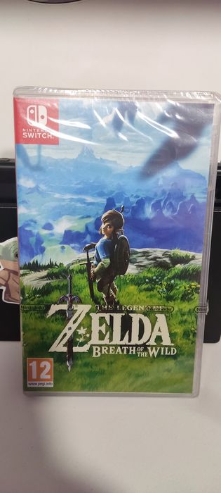 Nintendo switch- 2 jogos do Zelda novo fechados