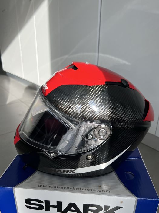 CAPACETE SHARK SPEED-R CARBON RED / BLACK
