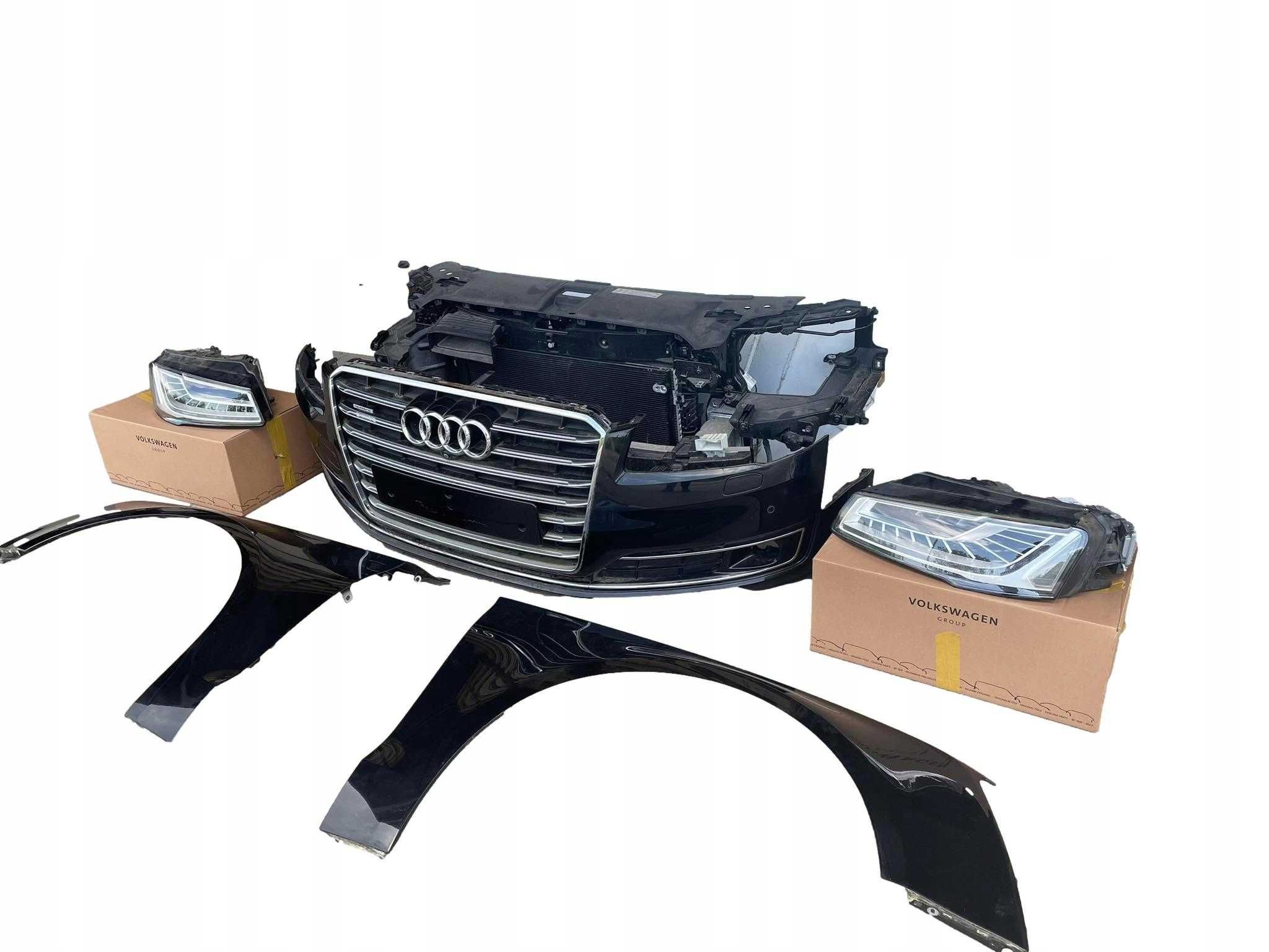AUDI A8 4H D4 A8 бампер передний ауді а8 4н 4д разбор запчасть деталь