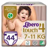 Підгузки Libero Touch 4(44шт)памперси Ліберо Тач 7-11кг