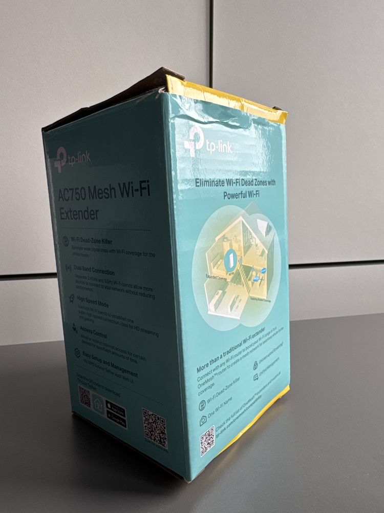 Wzmacniacz sieci TP-LINK RE190 2.4 / 5 GHz, Wi-Fi 5