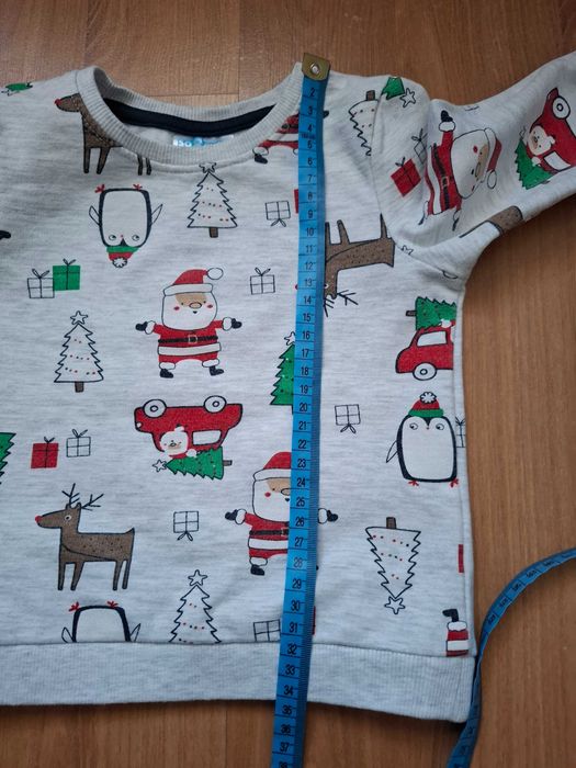 Bluza świąteczna mikołaj 92