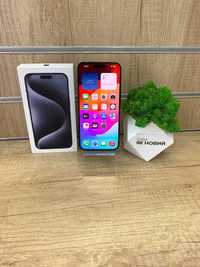 Смартфон Apple iPhone 15 Pro Max 512GB Blue Titanium Фіз.сім(акб 100%)