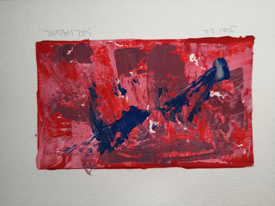 Acrílico sobre papel