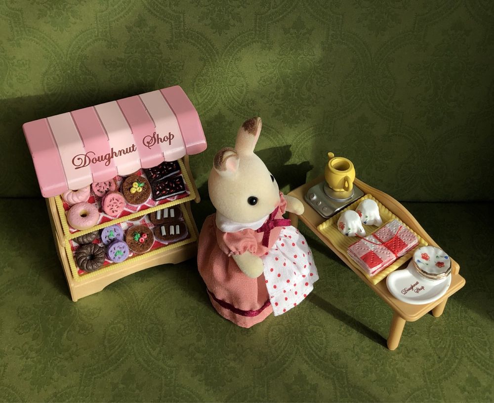 Sylvanian Families Epoch 5239 Doughnut Store sklep z ciasteczkami