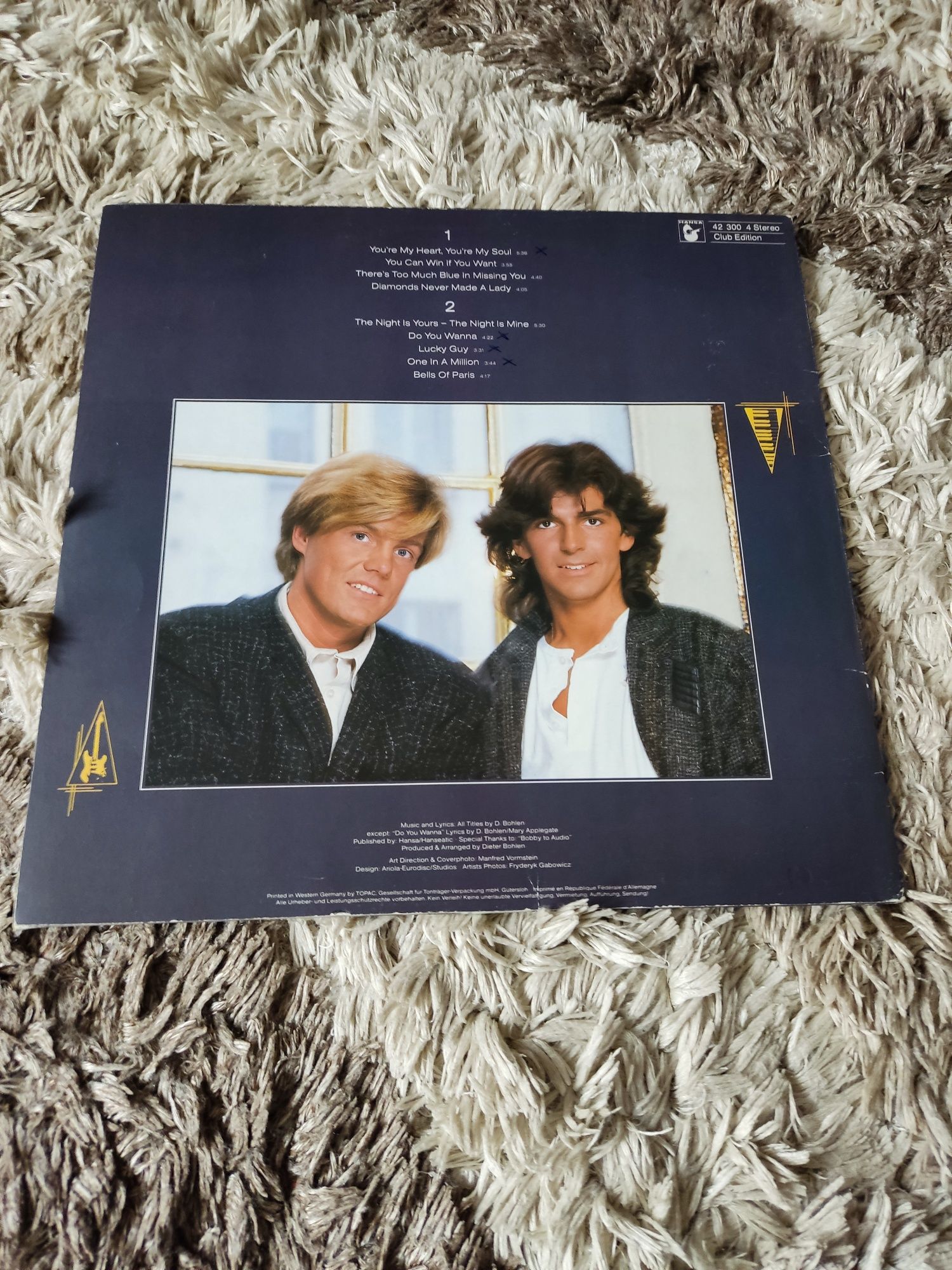 Modern talking The 1 st album lp Hansa