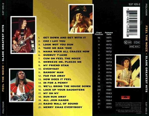 SLADE- Greatest Hits-Feel The Noize- CD-nowa , folia