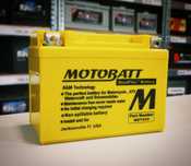 Akumulator motocyklowy żelowy MOTOBATT 12V MBTX4U ytx4l-bs