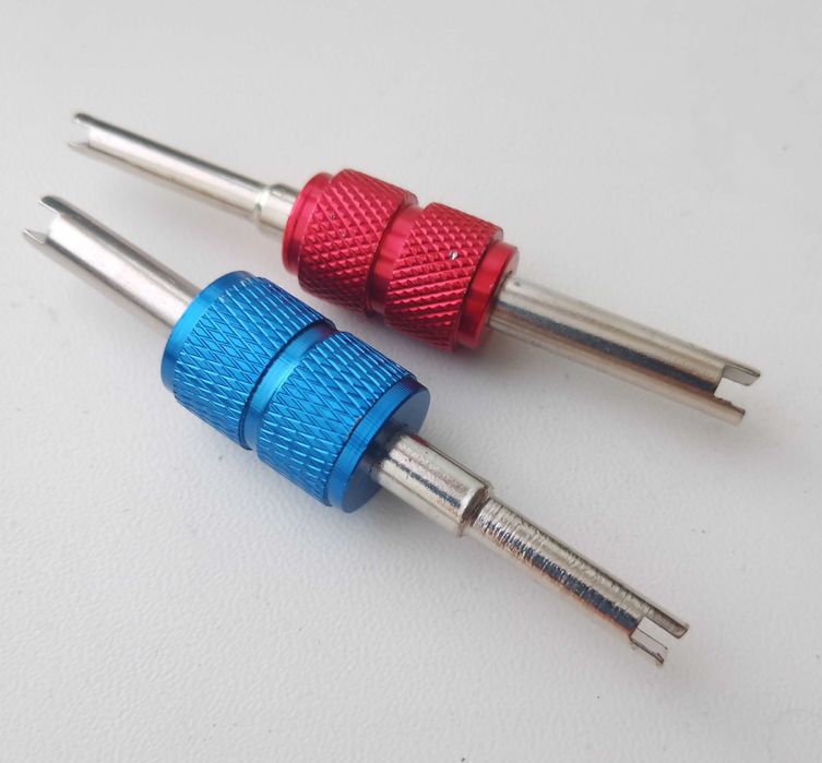 Отвертка для золотников 2 в 1, экстрактор ниппелей 4 и 6