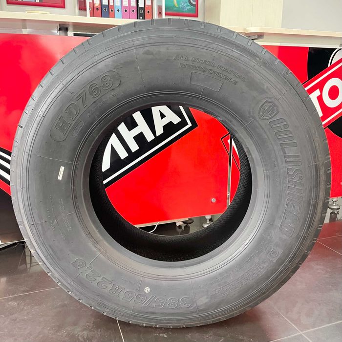 Шини колеса на причіп GOLDSHIELD HD768 385/65R22.5 ПДВ