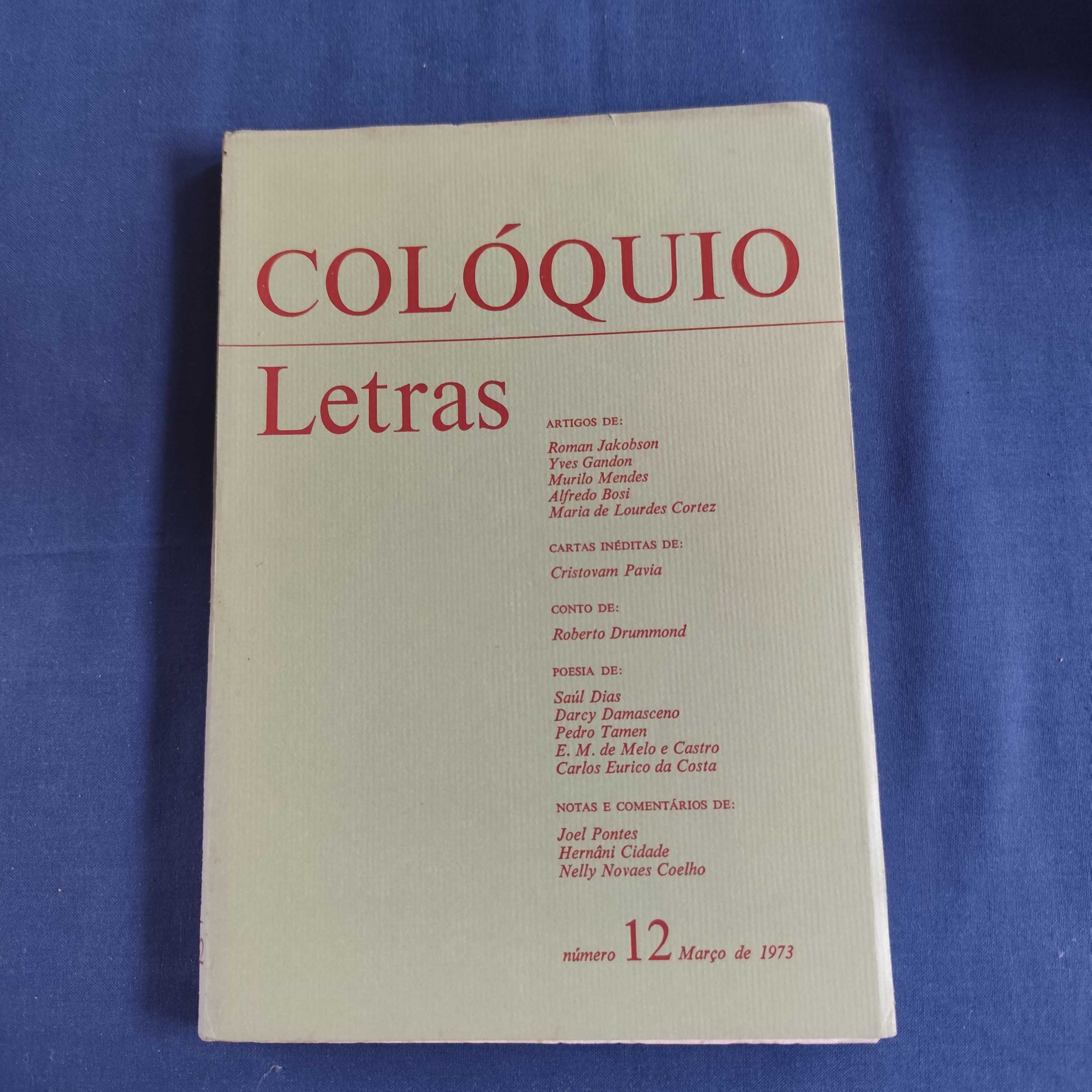 Revista Colóquio Letras 12 - Março 1973