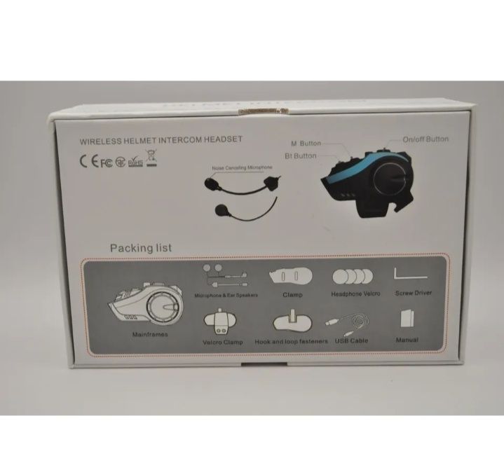 Zestaw słuchawkowy Bluetooth Helmet Intercom