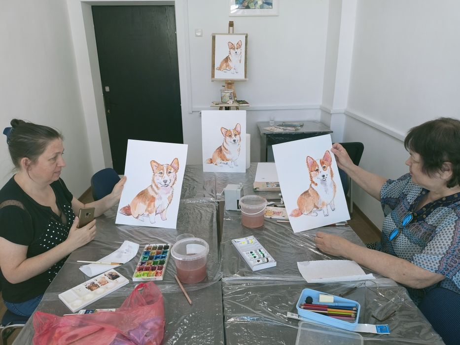 Уроки рисования Художня студія "Creative line"