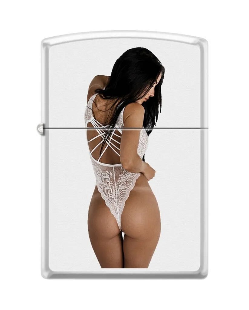 Запальничка Zippo Sexy Brunette lingerie. Girl Collection. Оригінал!