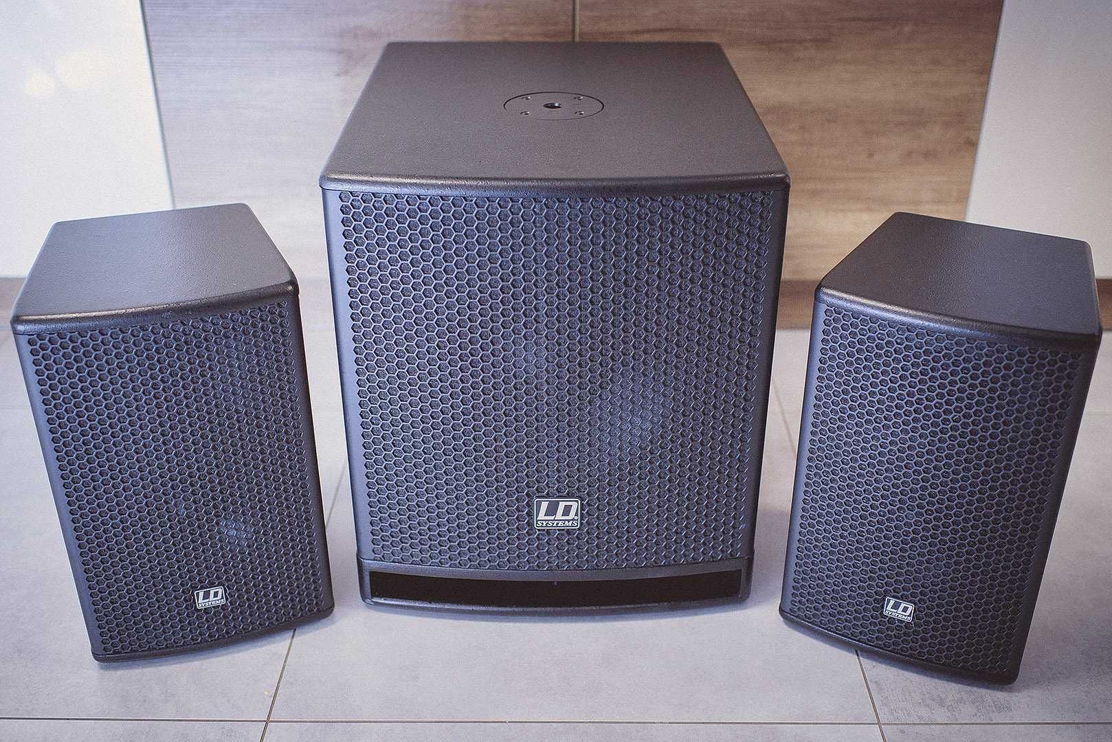 LD DAVE 12 G3 nagłośnienie aktywne - 2.1 głośniki subwoofer wzmacniacz