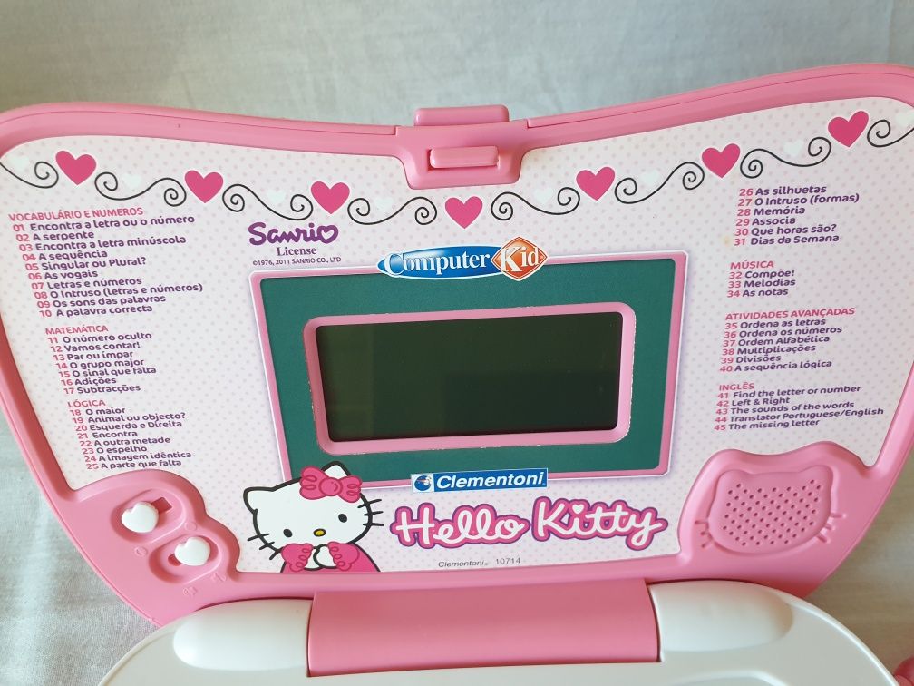 Computador Portátil Clementoni Hello Kitty