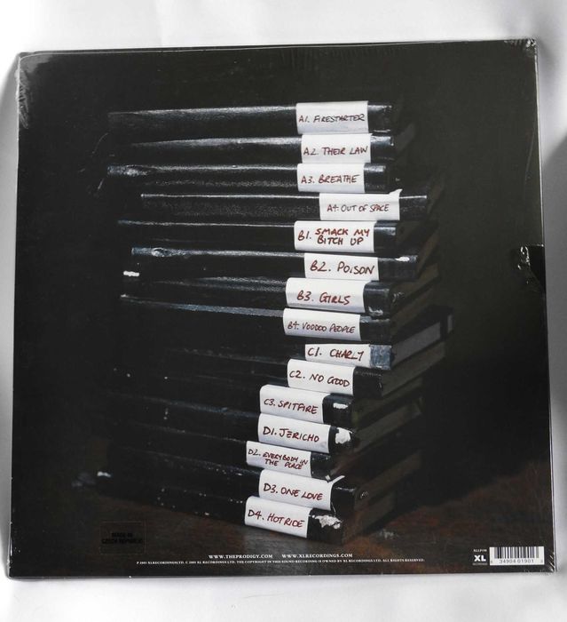 The Prodigy Their Law The Singles 1990-2005 LP Europe пластинка 2005 M