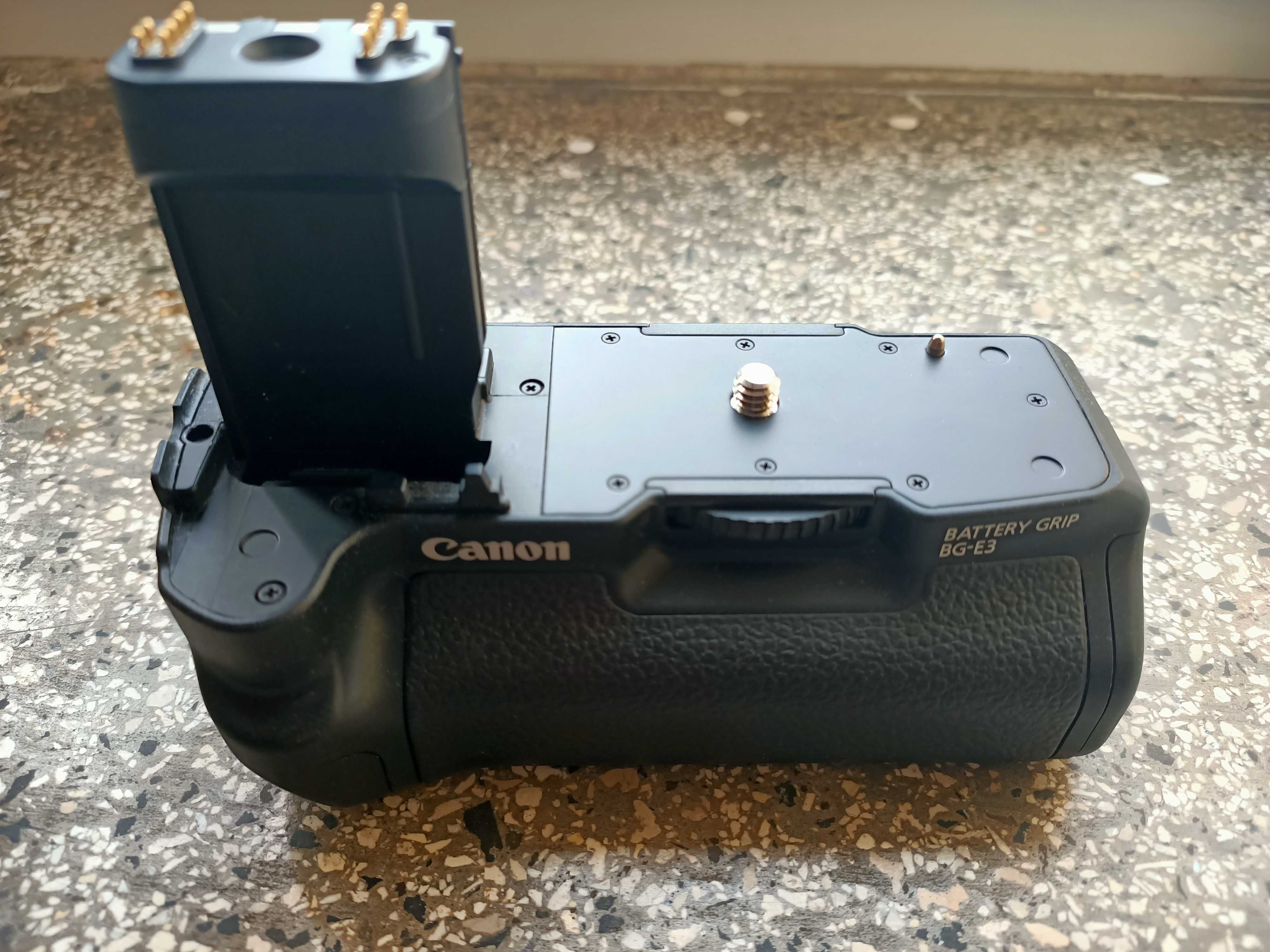 Canon aparat foto eos 350d digital zestaw bateria grip magazynek torba