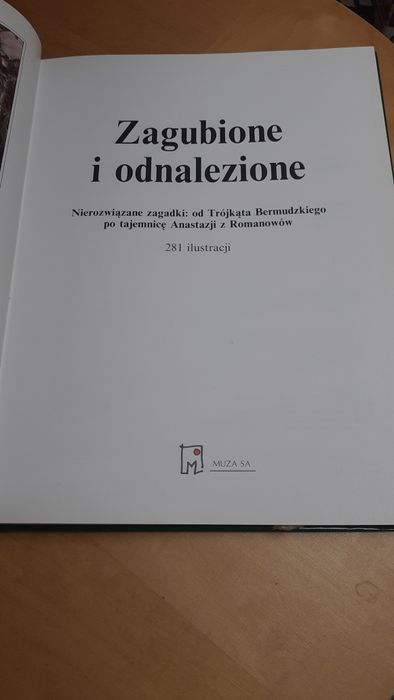 Książka zagubione i odnalezione