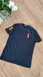 Koszulka T-shirt tee Polo Ralph Lauren.  Granatowa. Rozmiar L. Konik