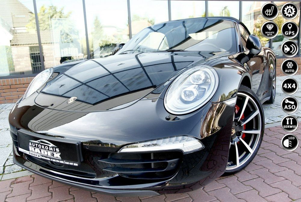 Porsche 911 PDK/4S/Cabrio/Stan Perfekcyjny/ Oryg.Km/Serwisowany/GWARANCJA